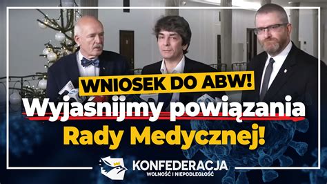 Konfederacja Sk Ada Wniosek Do Abw By Sprawdzi Powi Zania Cz Onk W