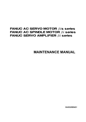 Fanuc Ac Servo Motor Bis Series Maintenance Manual Pdf Cnc Manual