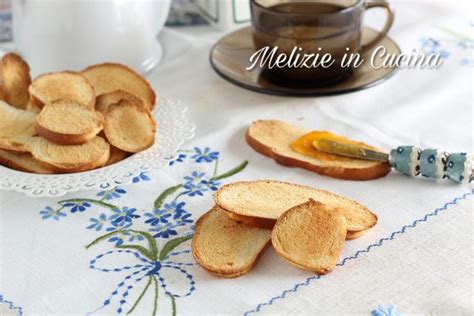 Fette Biscottate Con Brioches Avanzate Melizie In Cucina Recipe