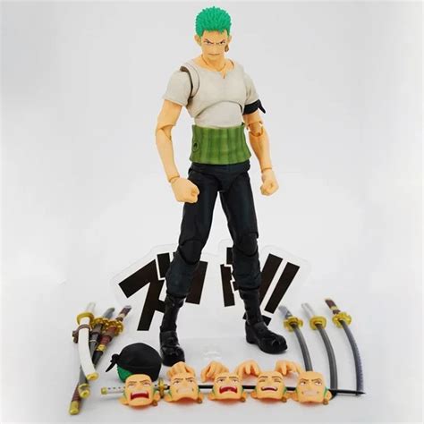 One Piece Variant Zoro Action Figure Scale Painted Figure Movable