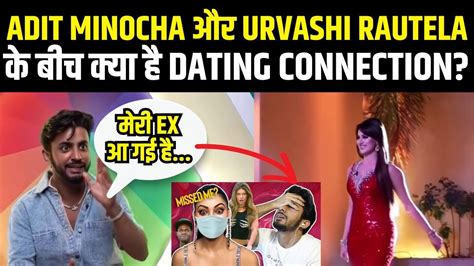 Adit Minocha और Urvashi Rautela क बच Dating Connection Splitsvilla