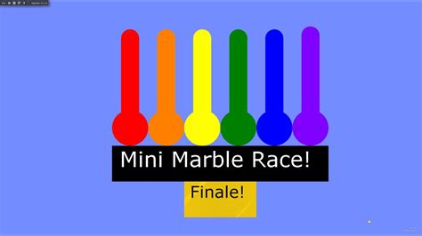 The Mini Marble Race Part 2 Finale YouTube