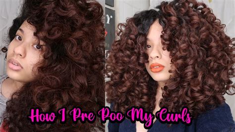 Pre Poo Curly Hair Routine For Healthy And Defined Curls Hair Growth Ft Sudtana 2c3a3b Curls