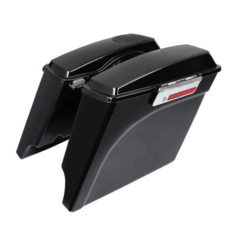 Slmoto Inch Stretched Saddle Bags Extended Saddlebags W X Speakers