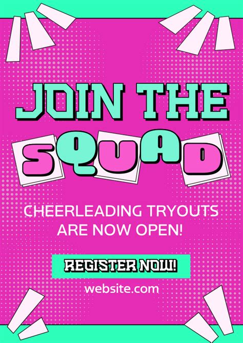 Pep Squad Flyer Instantly Create A Pep Squad Flyer