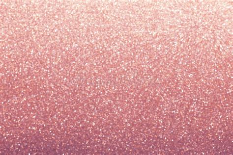 Rose Gold Glitter Background Defocused Stock Image Image Of Glow