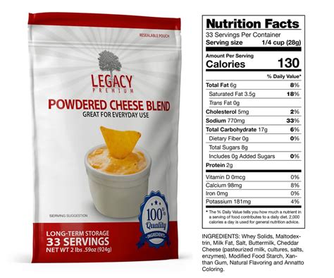 Cheese Blend Powder - Crisis Equipped