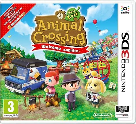 Animal Crossing New Leaf Welcome Amiibo 1 Carte Amiibo 3ds