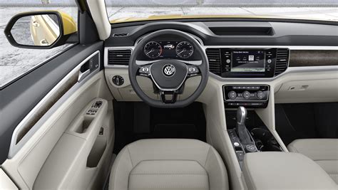 Volkswagen Atlas Revealed With Two Engines Three Rows