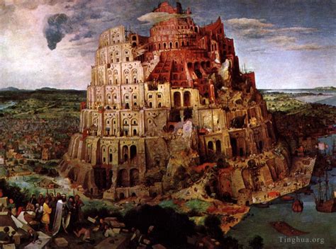 Big Picture Of Artwork The Tower Of Babel For Sale At Singing Palette