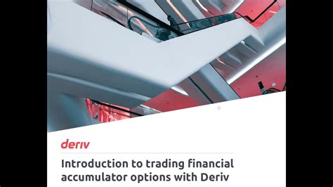 Trade Accumulator Options On Deriv Trader Step By Step Guide Youtube