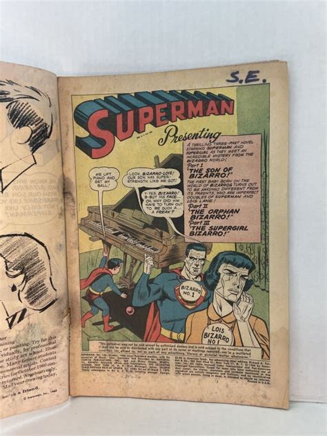 Superman St Appearance Baby Bizzaro And Bizzaro Supergirl Fair