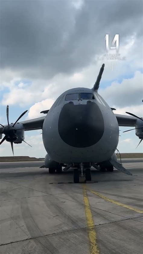 Marie Sophie Lacarrau vous donne RDV ce 14Juillet à bord de cet A400M