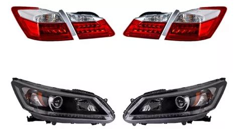 Set Calaveras C Leds Faros Depo Honda Accord Env O Gratis