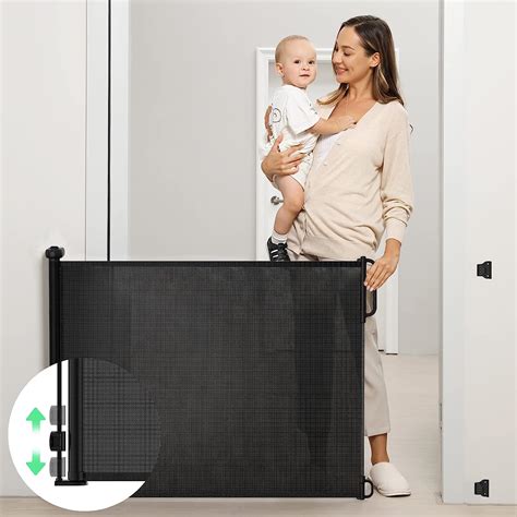 Momcozy Barriere De Securite Enfant Extra Large140 Cm Hauteur 83 Cm