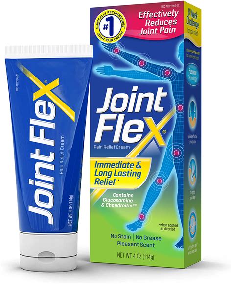 Buy JointFlex Pain Relief Cream for Joint & Arthritis, 4 Oz Online at ...