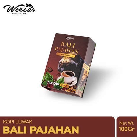 Jual Worcas Kopi Luwak Bali Pajahan Gr Classic Box Shopee Indonesia