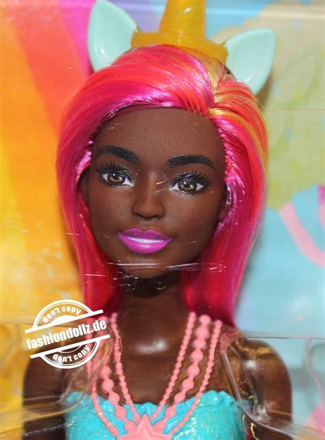 2022 Dreamtopia Unicorn Barbie Pinkyellow Hair Hgr19