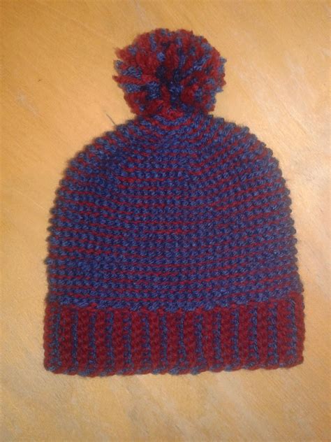 Made By Joanne Tunisian Crochet With Double Ended Hook Hat Instructions