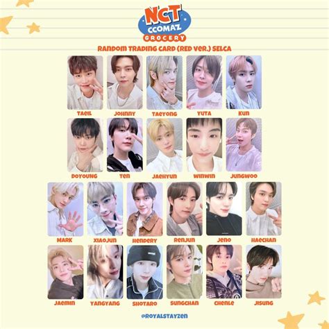 Jual Po Pc Nct Ccomaz Trading Card Blue Ver Photocard Tc Ccomaz