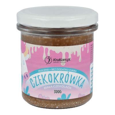 KruKam Mleczna Czekokrówka z białą czekoladą 300g 11778832397