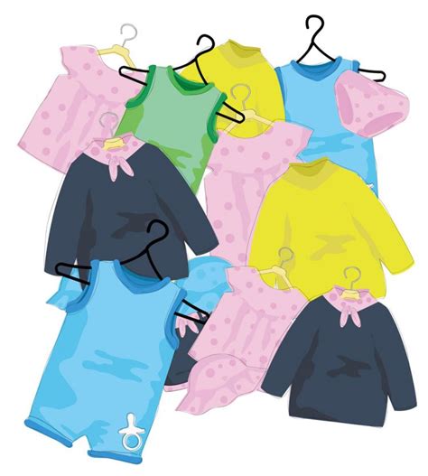 Cartoon children39s clothes 01 vector Free Vector / 4Vector