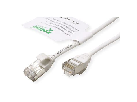 Roline Green U Ftp Datacenter Patch Cord Cat A Class Ea Lsoh Slim