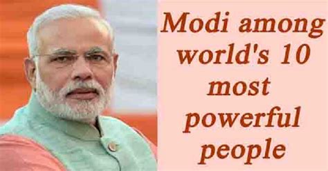 After Times Poll Pm Narendra Modi Makes It To ‘top 10 Most Powerful