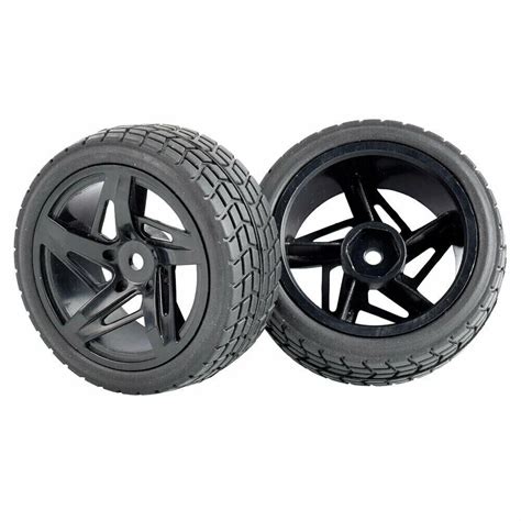 Onroad Touring Rc Car Wheels Rubber Tires For Traxxas Tec