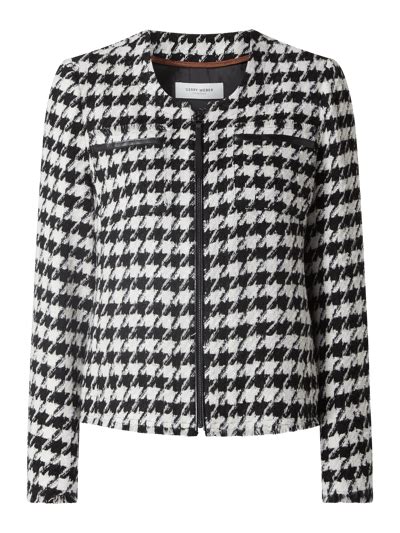 Gerry Weber Blazer Mit Hahnentritt Dessin Black Online Kaufen