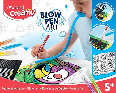 Творчески комплект Maped Creativ Blow Pen Pop Art store bg