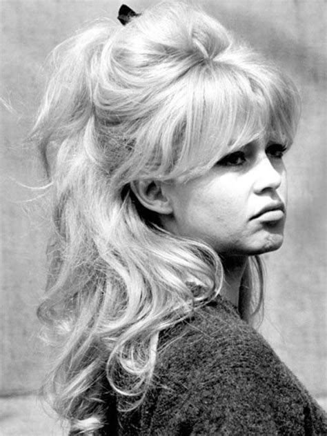 Brigitte Bardot 1962 Retro Hairstyles Celebrity