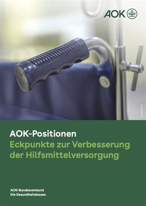 Heil Und Hilfsmittel Aok Presse