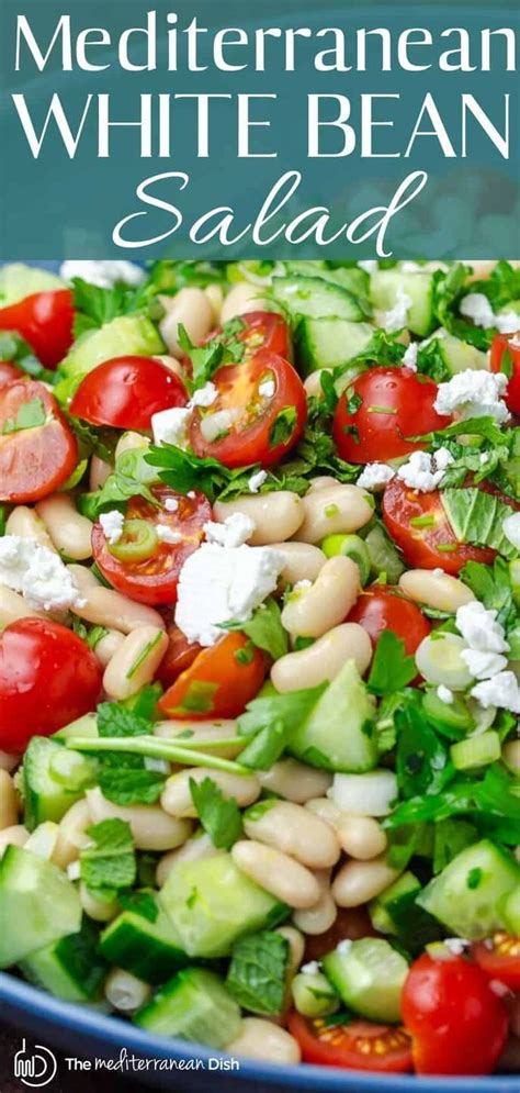 White Bean Salad Recipes Bean Recipes Vegetarian Recipes Cooking