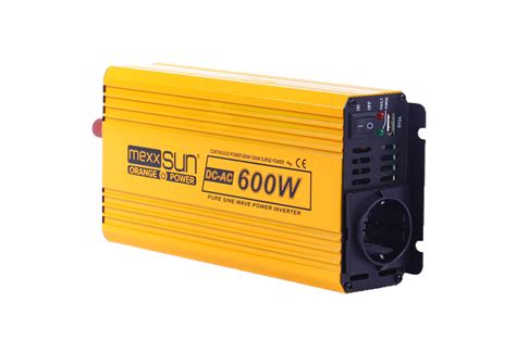 Mexxsun 12V 600W Tam sinüs inverter Toggo Enerji Güneş Enerjisi Güneş