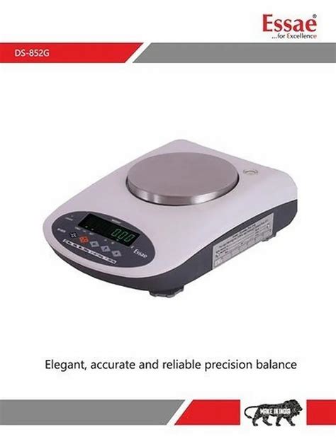 Fully Automatic Table Top Scale Essae Ds G Precision Balance