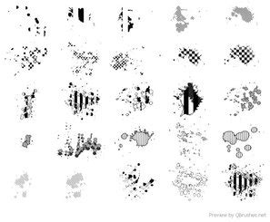 spatter  mockup freeimages