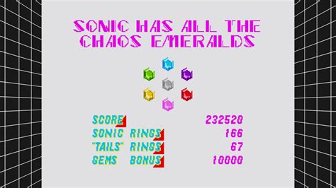 Finally Got All Of The Chaos Emeralds In Sonic 2 For The First Time