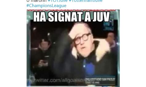 Tottenham Juve Che Goduria Ecco I Migliori Meme Sui Social Gallery