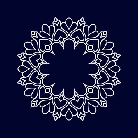 Islamic mandala background vector illustration 19583785 Vector Art at ...