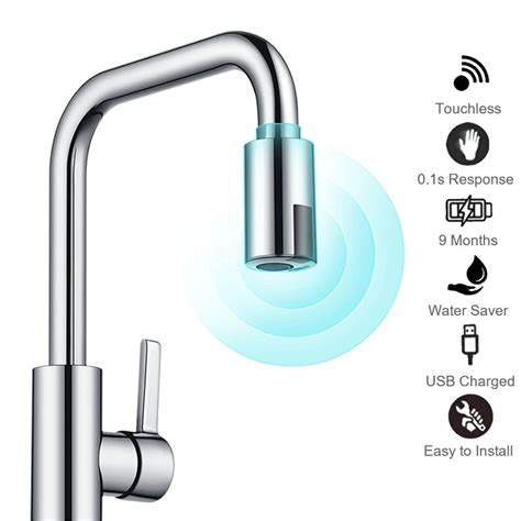 Diy Smart Infrared Touchless Water Auto Tap Kitchen Sink Automatic