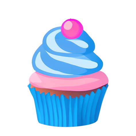 birthday cupcake
