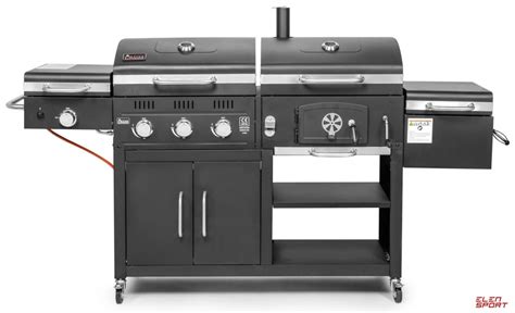 Gas Coal Grill Activa Mastercook Combo Premium 3W1 11249 Charcoal