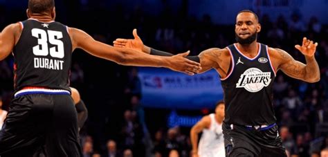 Lebron James Y Kevin Durant Lideran El Primer Recuento De Votos Para El All Star