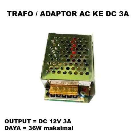 Jual Power Supply Adaptor Switching Trafo Led Strip V A Volt