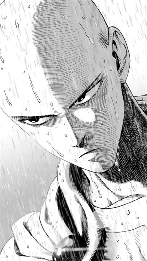 Saitama In The Rain In 2024 One Punch Man One Punch Man Manga One