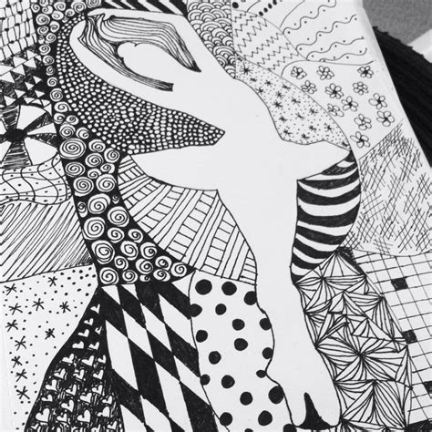 Zentangle Space Patterns