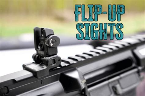 What Are Flip-Up Sights and Why Your Rifle Needs Them | True Shot Ammo