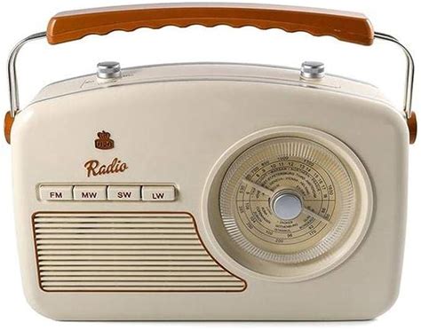 Gpo Retro Rydell Portable Analogue Radio Vintage Nostalgic Classic