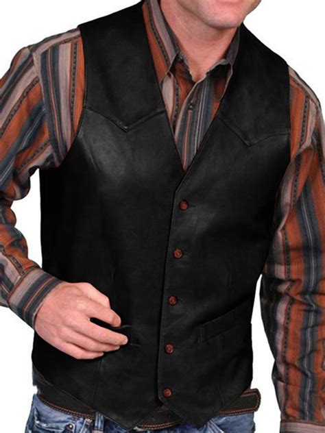 Frontwalk Men S Waistcoat Button Down Coat V Neck Jacket Vest Men